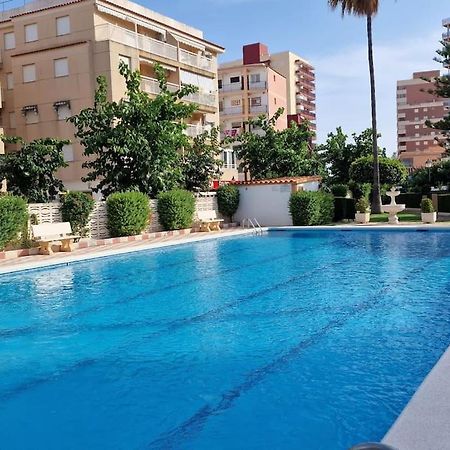 Bungalow Con Jardin Y Piscina Cerca De La Playa Oropesa del Mar Bagian luar foto